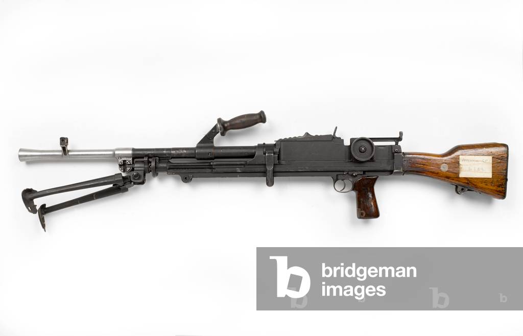 Bren .303 inch Mk I light machine gun, 1942 (machine gun, light, Bren, .303 in Mk I)