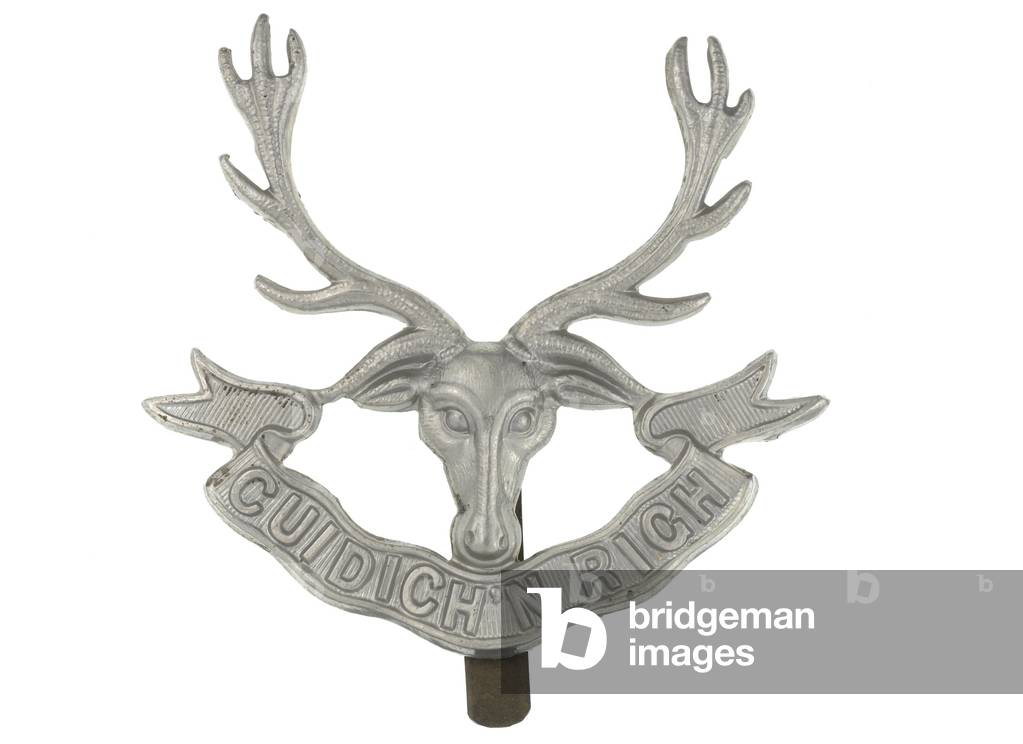 Cap badge, c.1914 (metal)