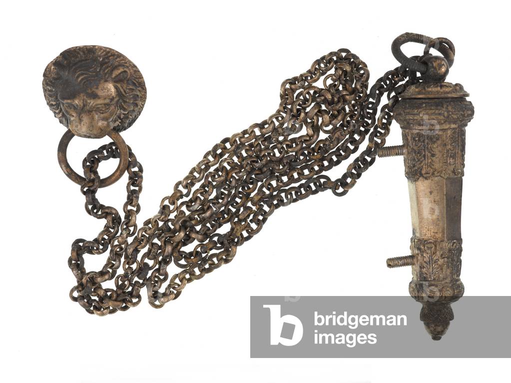 Whistle and chain, Northern Bengal Mounted Rifles, 1889 (silver)