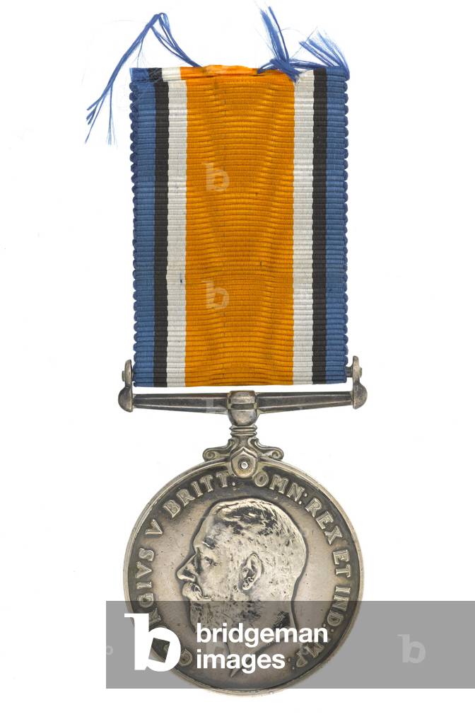 British War Medal 1917 (metal & ribbon)
