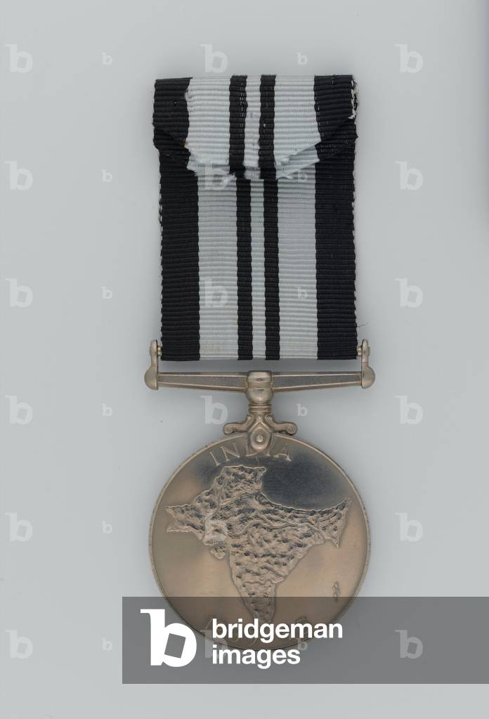 India Service Medal 1939-45, specimen (metal)