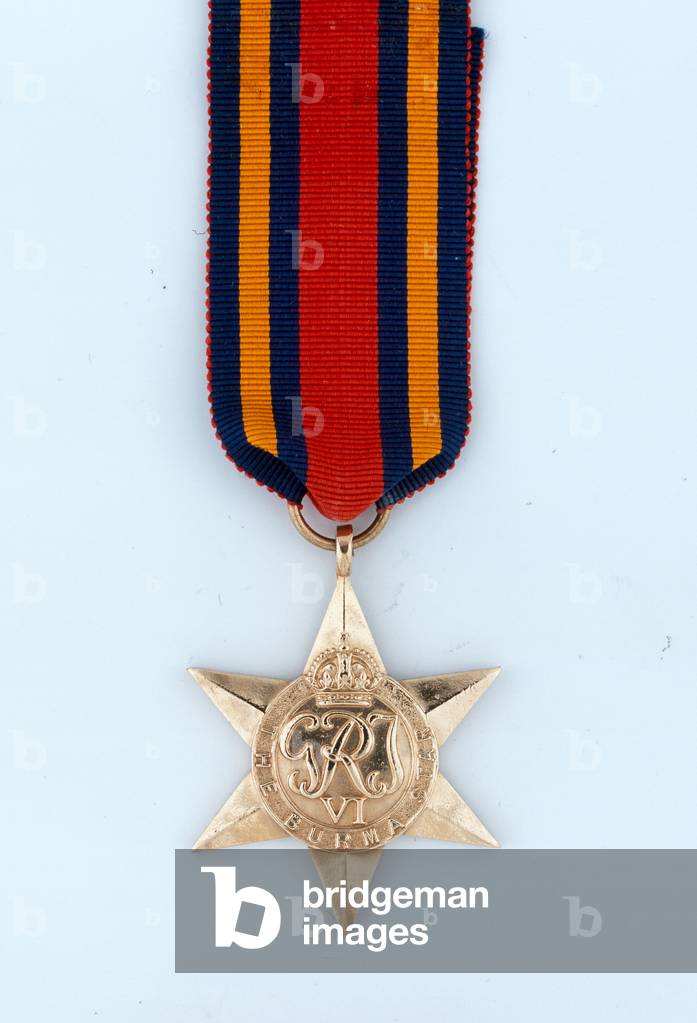 Burma Star 1941-45, Colonel John Anthony Stafford Fearfield, Royal Signals and Force 136, Special Operations Executive (metal)