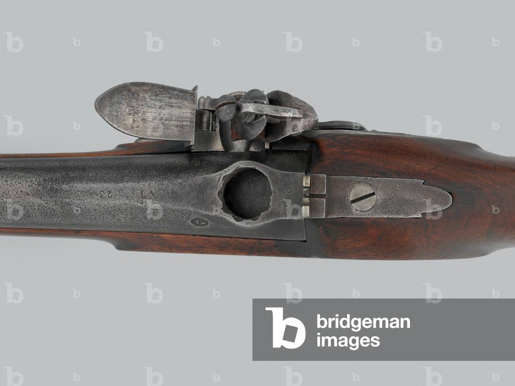 Ferguson flintlock breech-loading rifle, 1780 circa (metal)
