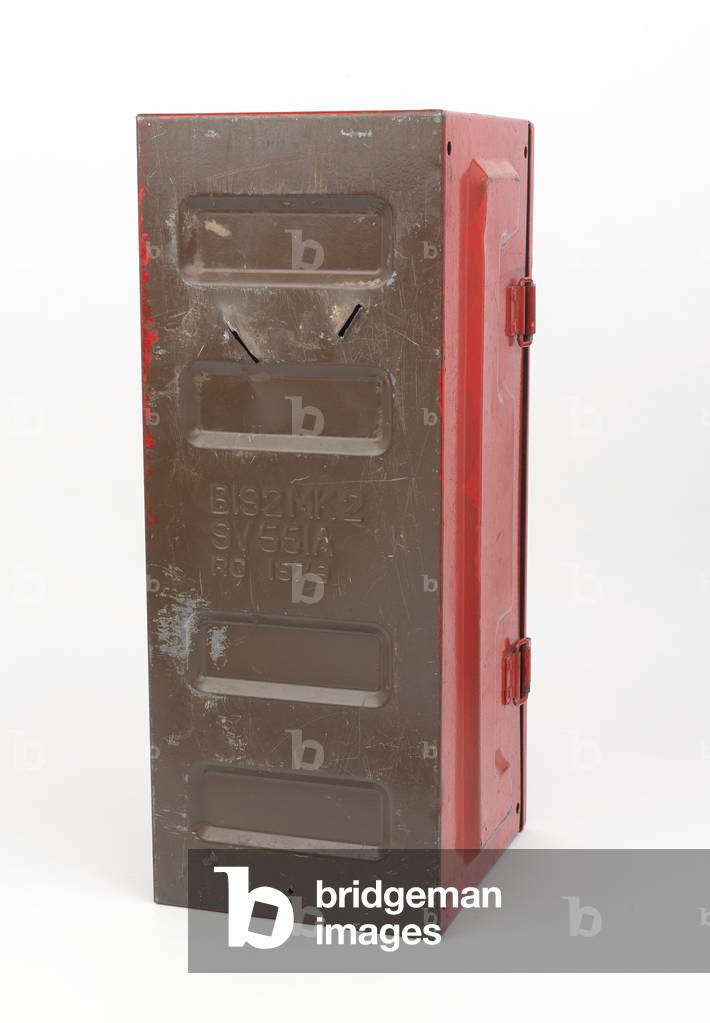 Post box, 2nd Battalion Scots Guards, South Atlantic (Falklands War), 1982 (box, post)