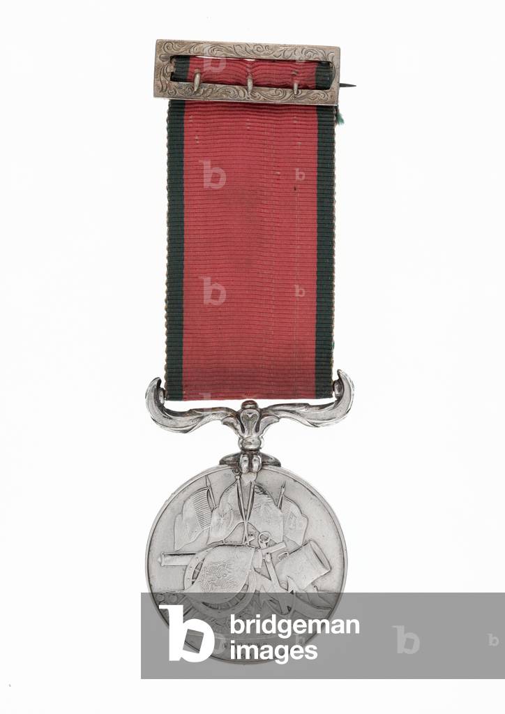 Turkish Crimean War Medal, 1855, Sergeant Frederick Peake, 13th (Light) Dragoons (metal)