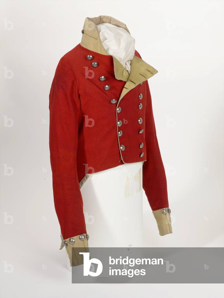 Field officers short-tailed coatee, Belper (Derbyshire) Local Militia, 1808-1815 (coatee, short-tailed)