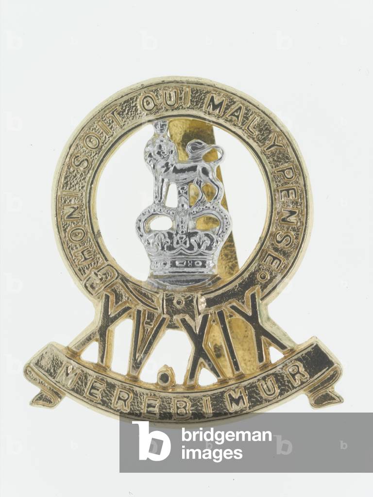 Cap badge, c.1959 (metal)