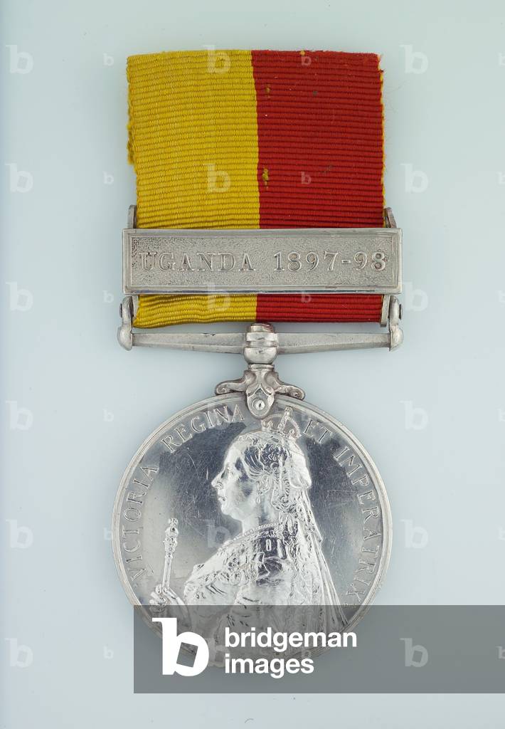 East and Central Africa Medal 1897-99, Sepoy Ahmad Khan, 27th (1st Baluch Battalion), Regiment of Bombay Light Infantry (metal)