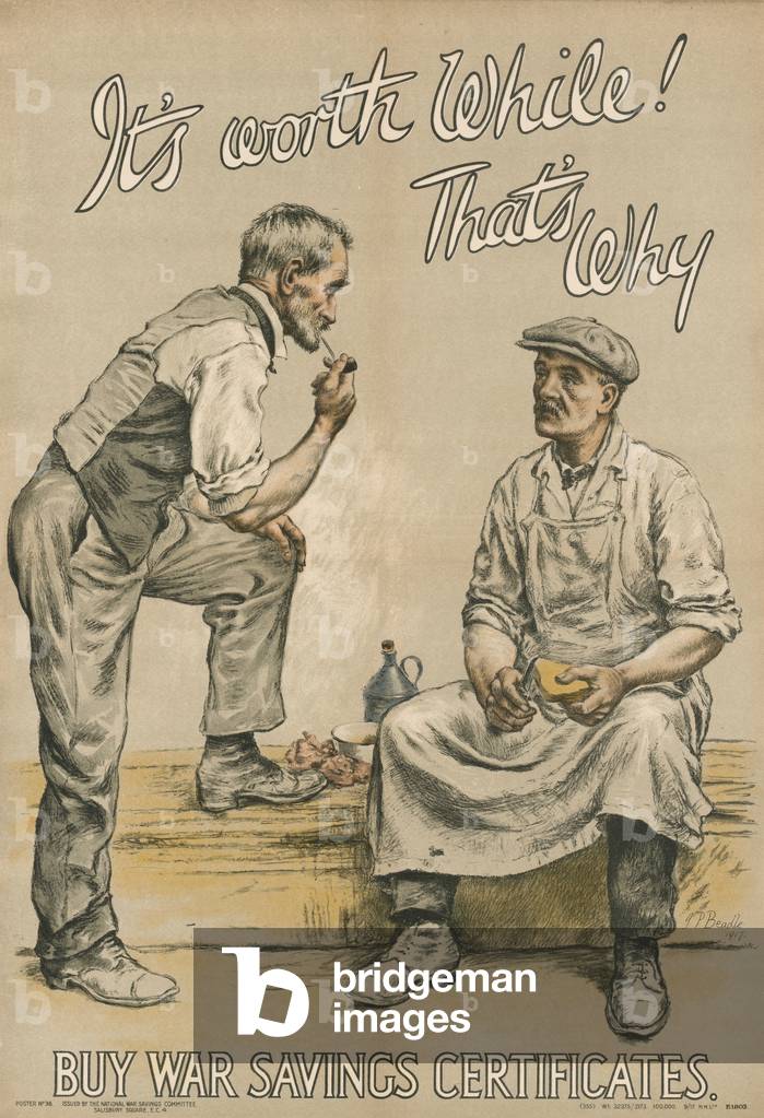 Its worth while! Thats why. Buy War Savings Certificates (chromolitho)