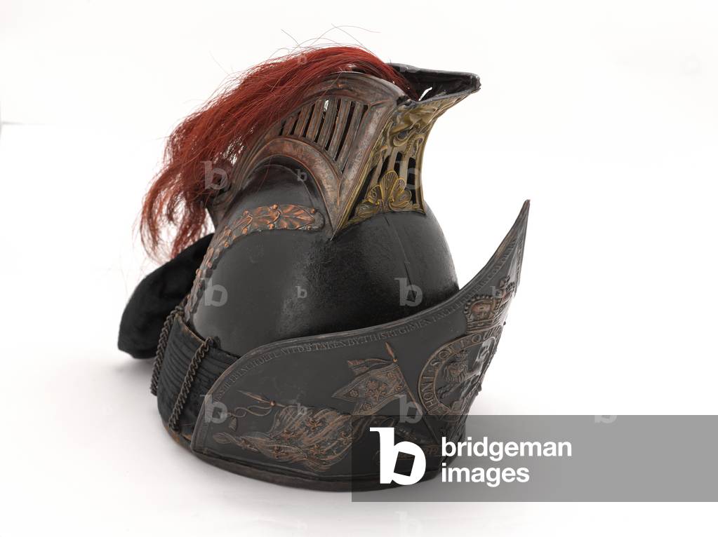 Officers helmet, 15th (or the King's) Regiment of (Light) Dragoons, 1767 circa (metal)