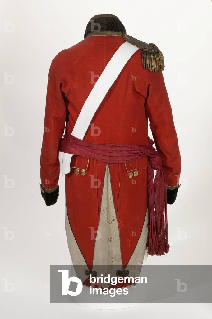 Coatee worn by Captain W Barlow, Writtle Loyal Volunteers, 1812 (coatee)