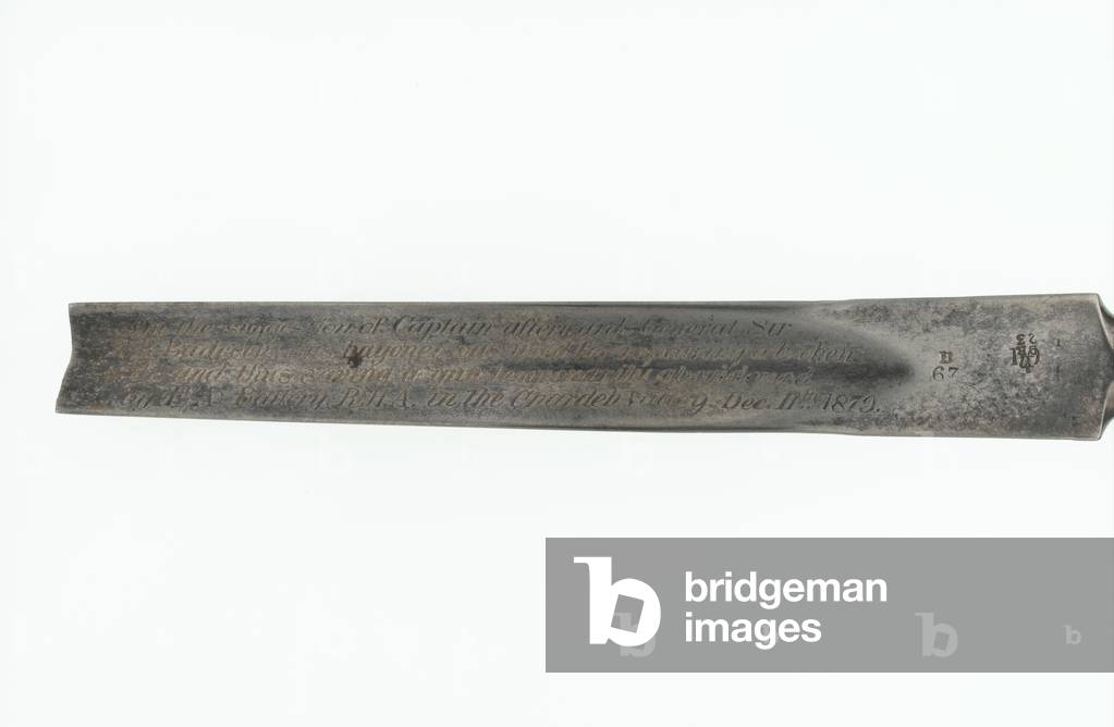 Pattern 1853 socket bayonet, Captain Alexander Robert Badcock, 5th Gurkhas, 1878 (metal)