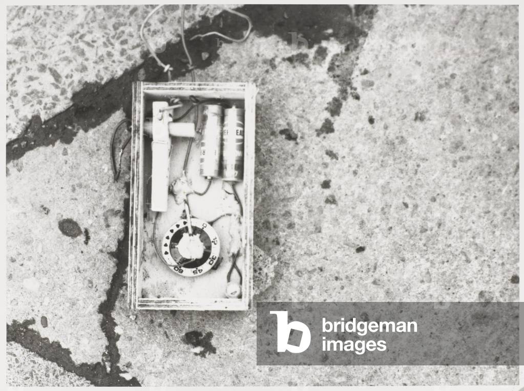 Example of a detonation device, 1970-79 (b/w photo)