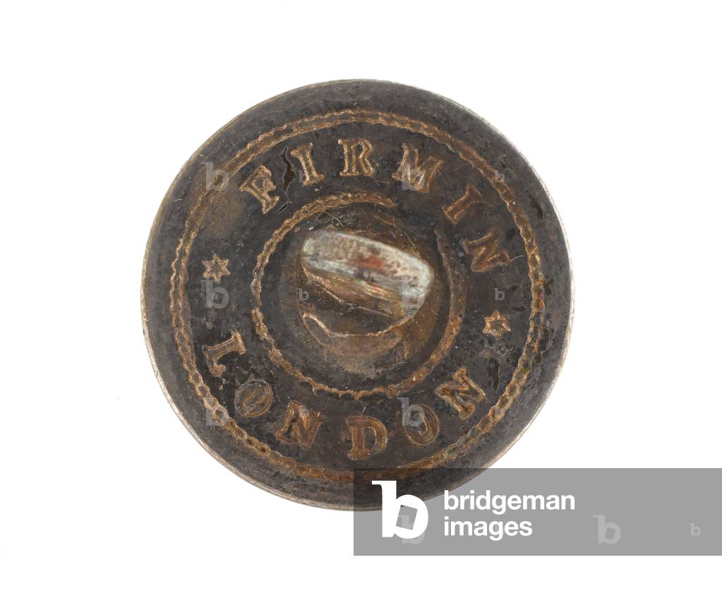 Mess dress button, 9th Hodsons Horse, 1901-192 (silver)