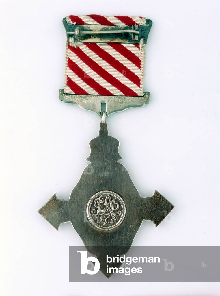 Air Force Cross, Major Oliver Stewart, Royal Flying Corps, 1918 (metal)