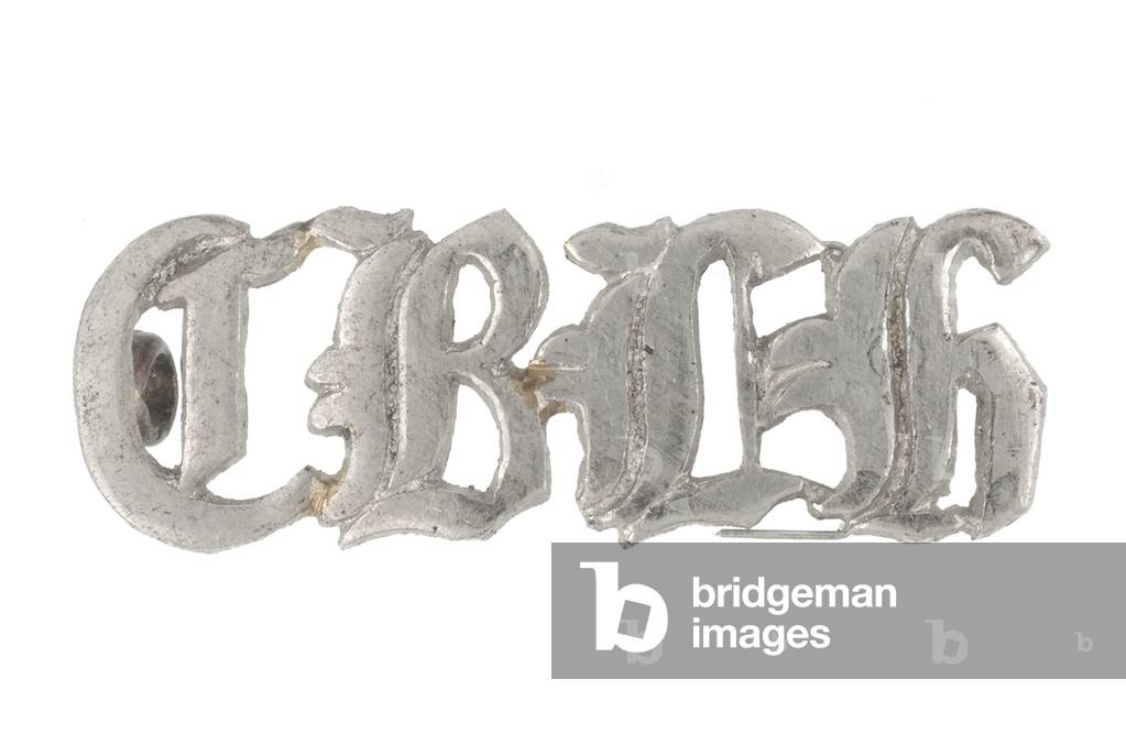 Shoulder title, Central Bengal Light Horse, 1884-1901 (metal)