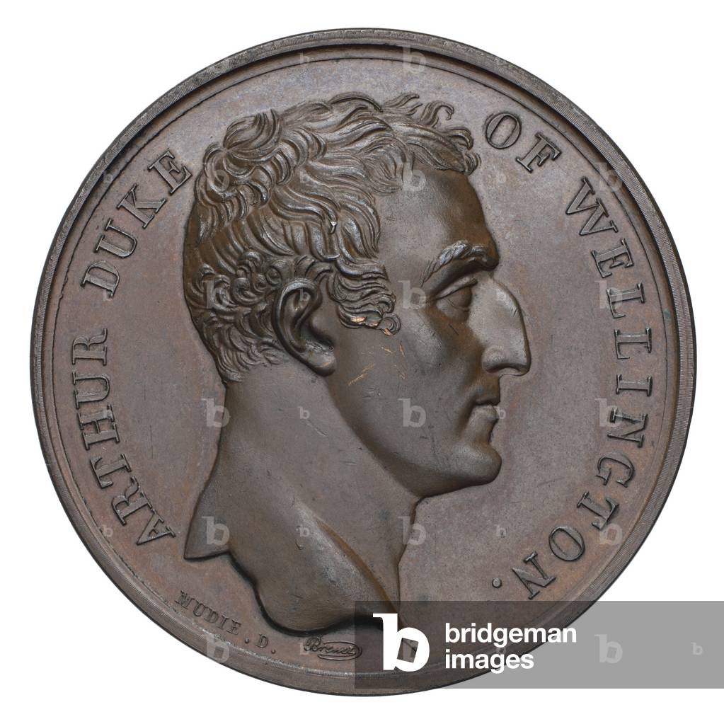 Medal commemorating the Battle of Waterloo, 1815, 1820 (bronze)