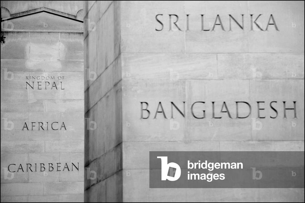 Memorial Gates, Constitution Hill, 2008 (b/w photo)