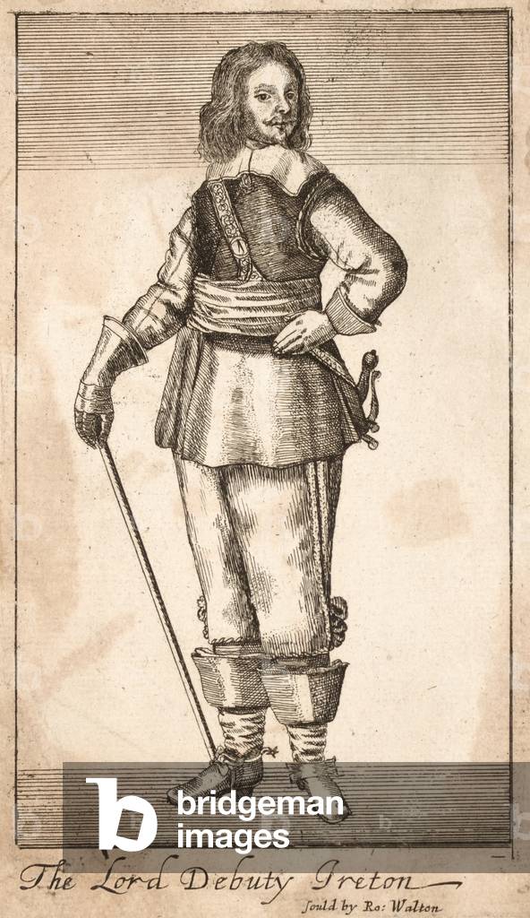 Henry Ireton, Lord Deputy of Ireland (engraving)