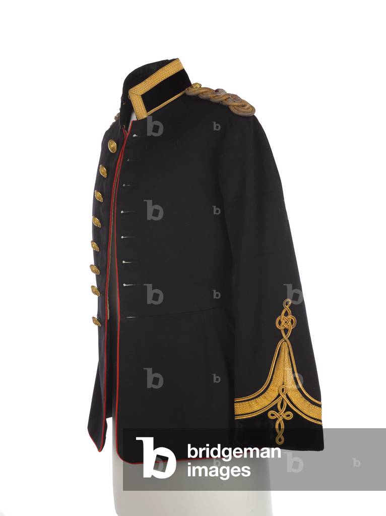 Captain Heerajee Cursetjees Indian Medical Service dress tunic, 1914 circa (fabric)