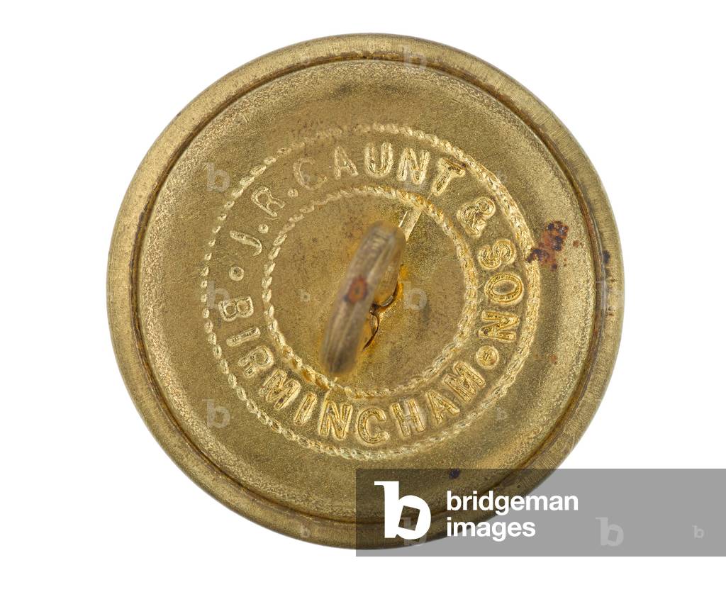 Button, 65th Carnatic Light Infantry, 1903-1904 (button)