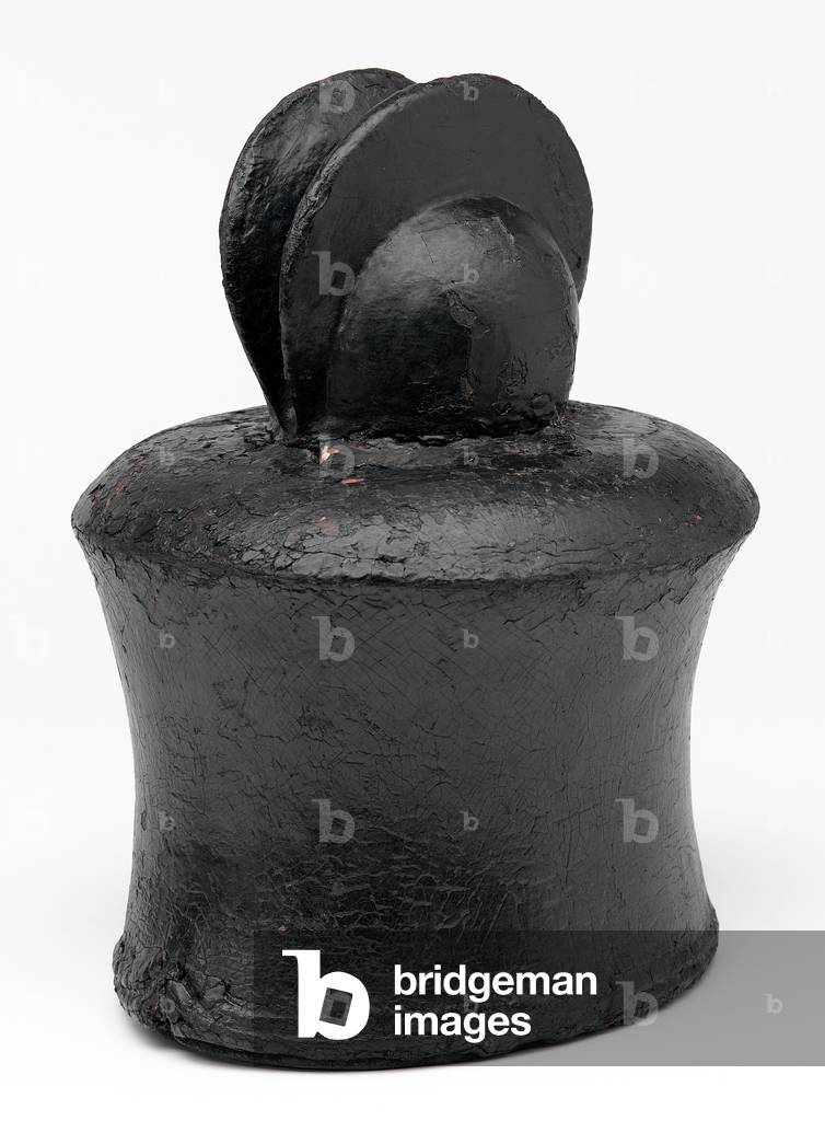 Sepoy's turban or shako, Madras Native Infantry, 1840 circa (fabric)