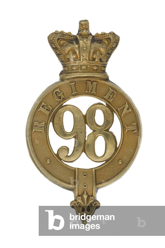Glengarry badge, c.1874-81 (brass)