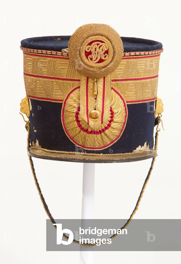Officers shako, Gloucestershire Yeomanry, c.1848 (shako)