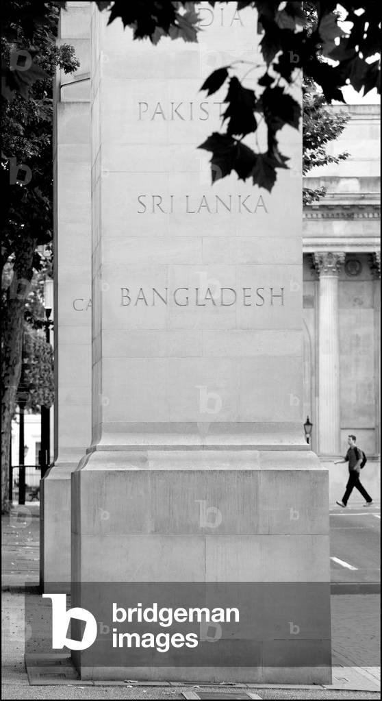Memorial Gates, Constitution Hill, 2008 (b/w photo)