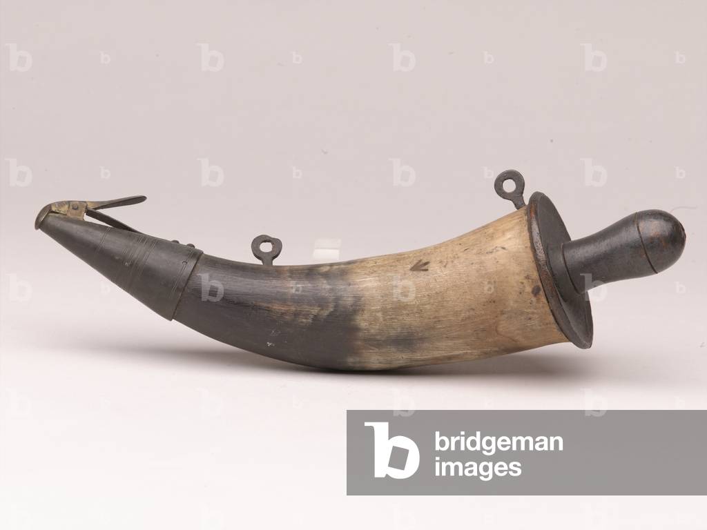Powder horn, 1775 circa (horn)