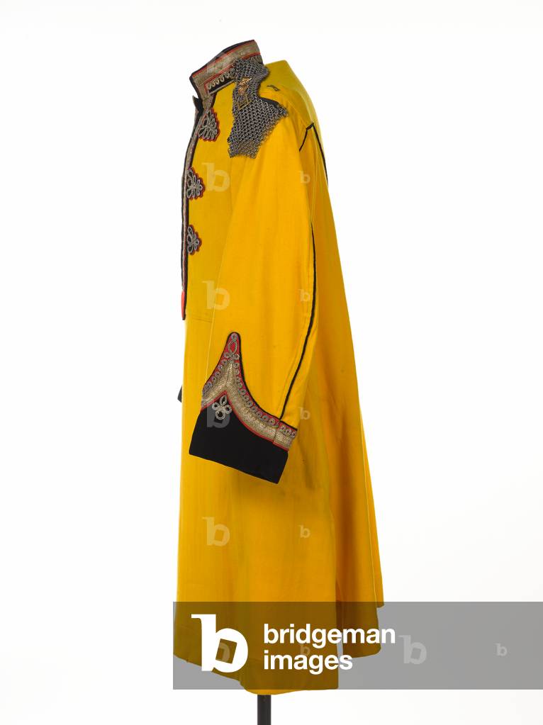 Full dress kurta, Lieutenant-Colonel C P G Griffin, 1st (The Duke of York's Own) Regiment of Bengal Lancers, 1900 circa (fabric)