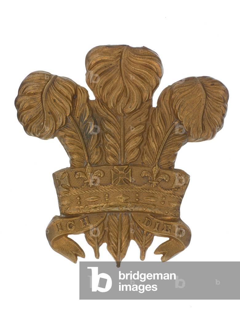 Belt ornament, 11th (The Prince of Waless Own) Regiment of Bengal Lancers, post 1876 (brass)