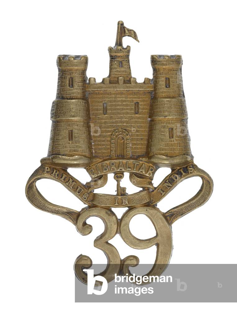 Glengarry badge, 1874-81 (brass)