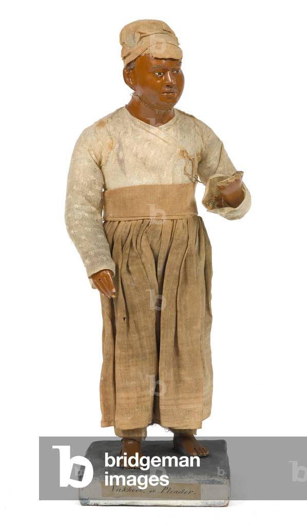 Chuprassee, or Messenger, terracotta figurine, India, c.1880 (statuette)