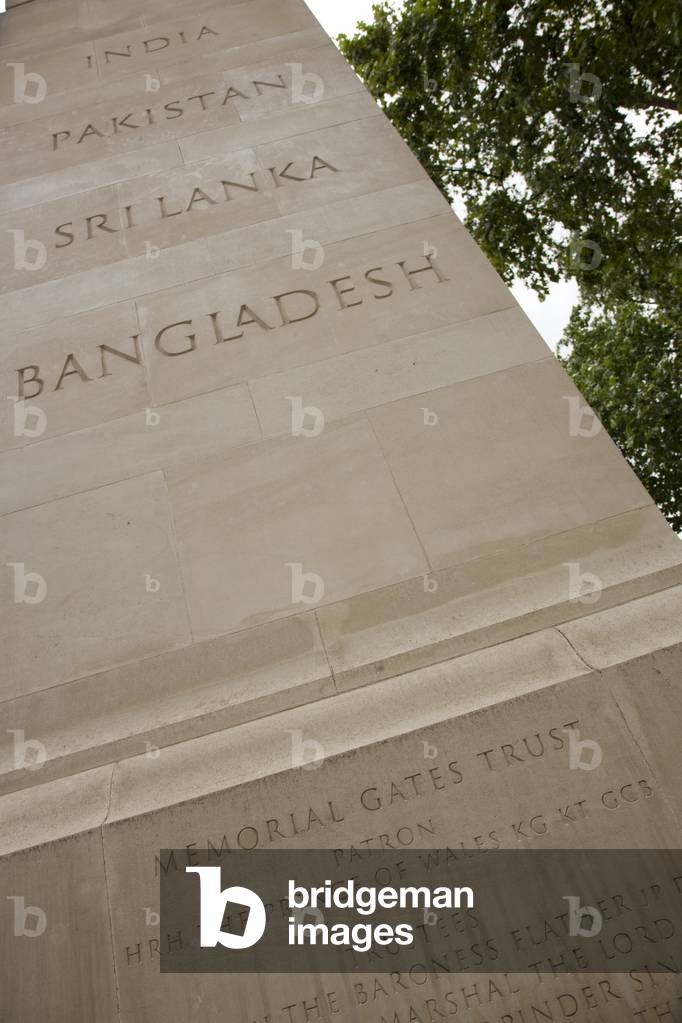 Memorial Gates, Constitution Hill, 2008 (b/w photo)