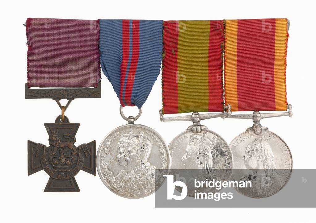 VC group, Captain O'Moore Creagh, Bombay Staff Corps, for his action at Kam Dakka, Afghanistan, on 21 April 1879 (metal)