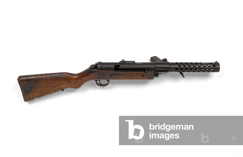 Bergmann 9 mm MP18-1 submachine gun, 1918 (sub machine gun, Bergmann, 9 mm MP18-1)