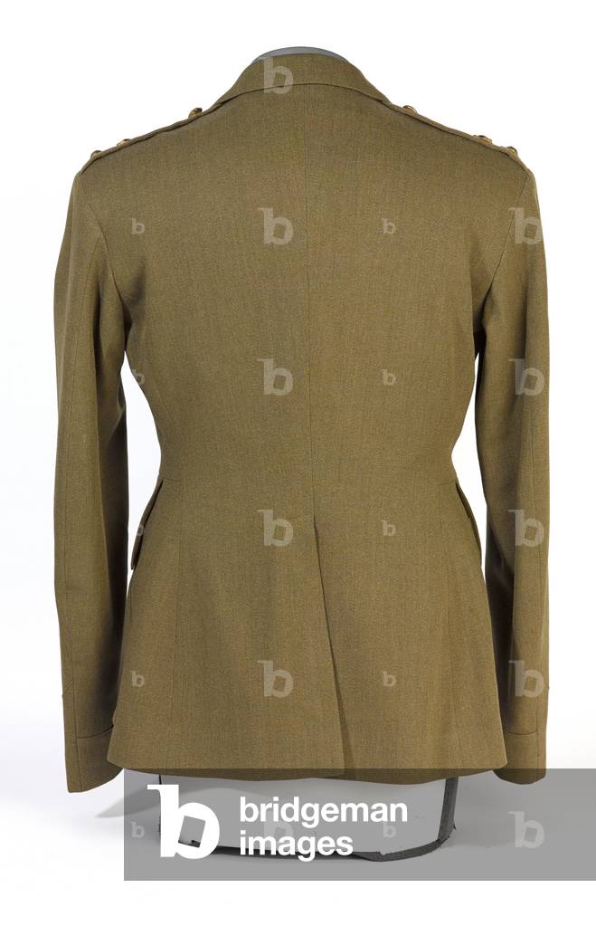 Black Watch (Royal Highland Regiment) tunic belonging to Ronald Hugh Grierson, 1944 circa (fabric)