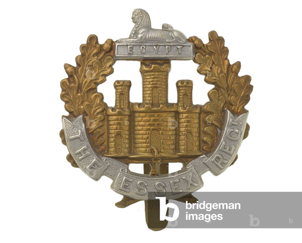 Cap badge, c.1914 (metal)