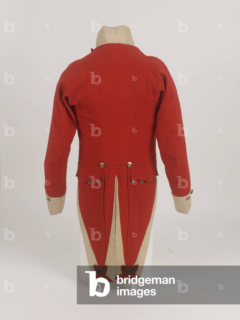 Field officers full dress coatee, 27th (Inniskilling) Regiment of Foot, 1810 circa (fabric)