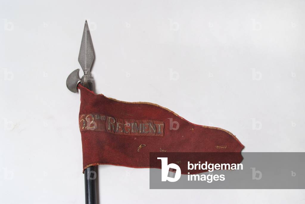 Pennant of the French 62nd Regiment of the Line, 1812 (fabric)
