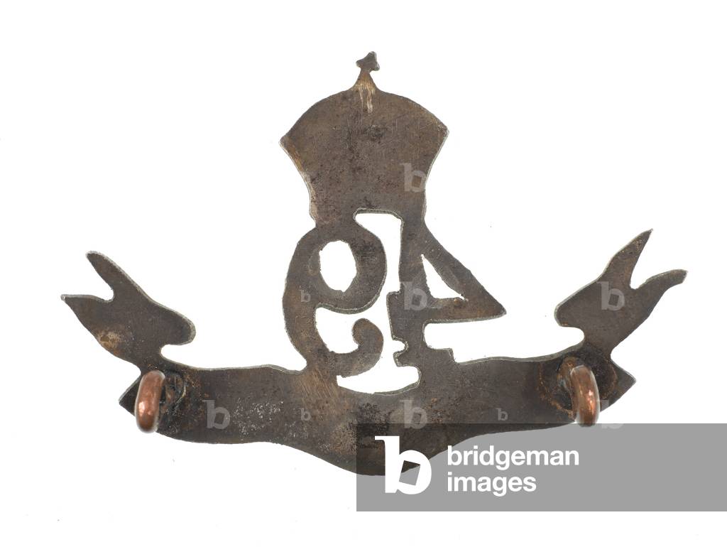 Cap badge, 49th Bengal Infantry, 1917-1920 (metal)