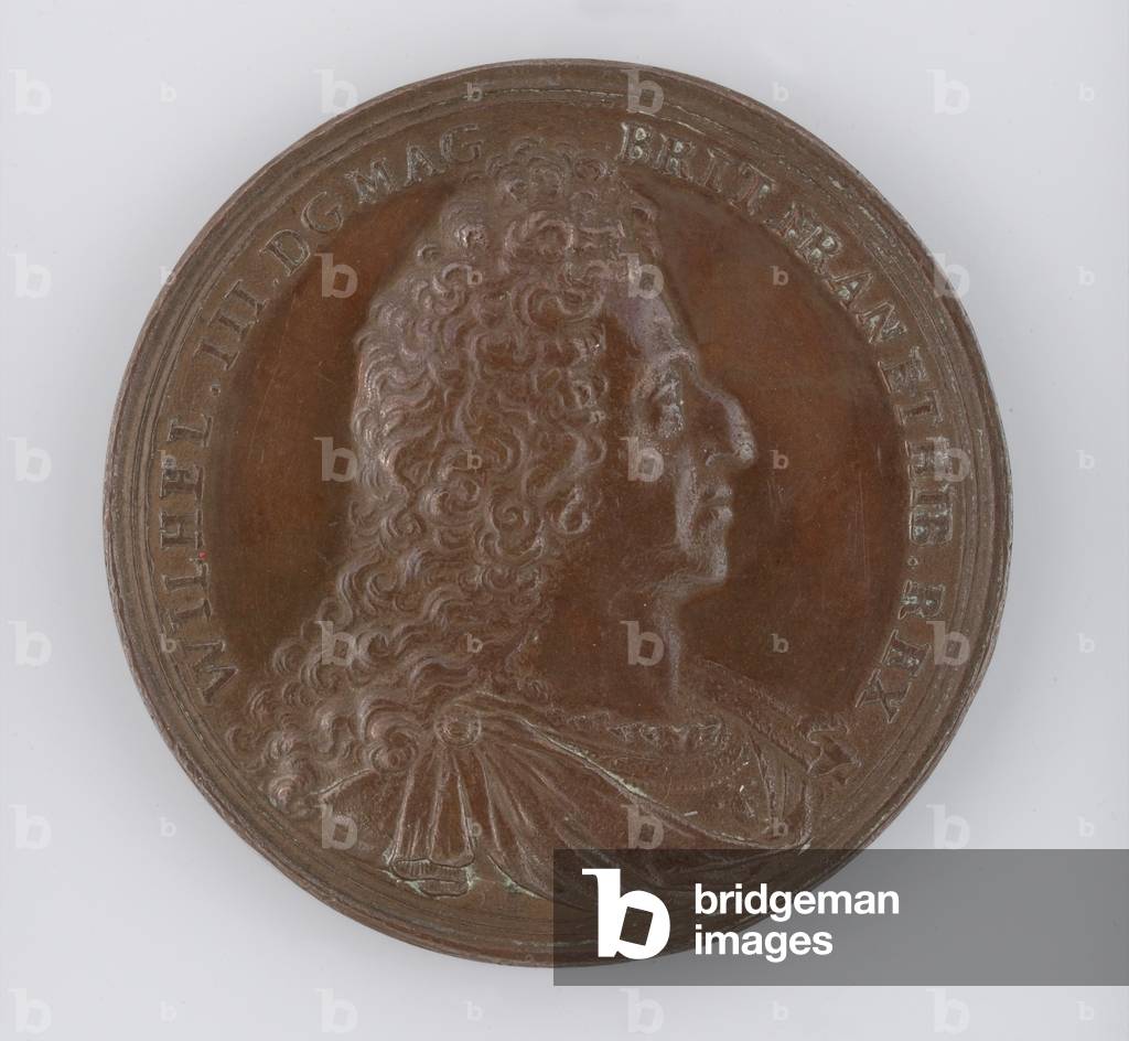 Bronze medal commemorating the death of Frederick, Duke of Schomberg, 1690 (Medal commemorating the Death of Frederick, Duke of Schomberg, 1690)