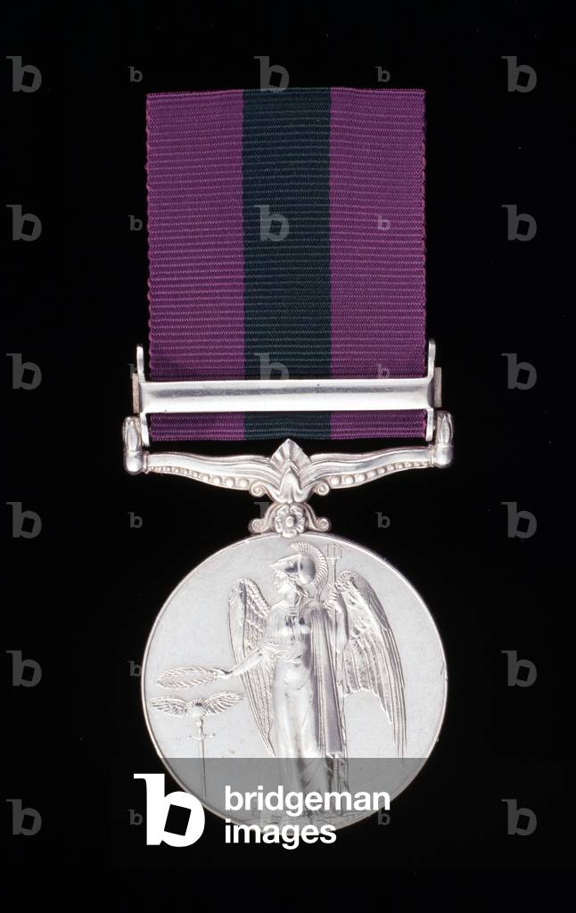 General Service Medal 1918-62 with clasp for South East Asia 1945-46, Sapper Gian Singh, Bombay Engineer Group (metal)