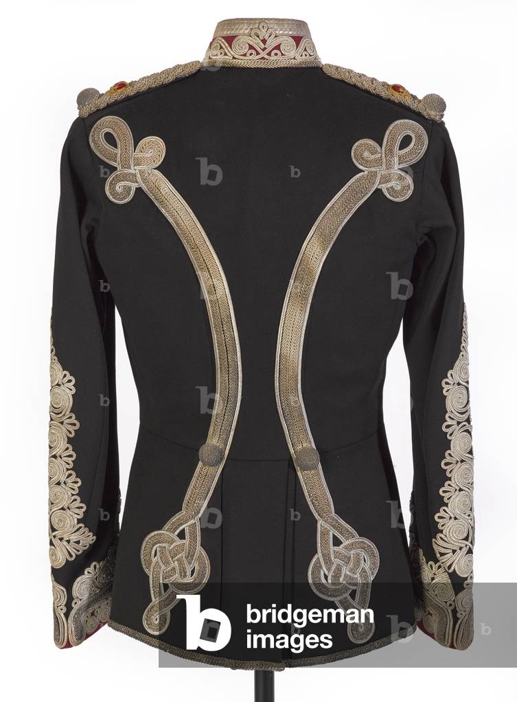 Full dress tunic, Oxfordshire Yeomanry (Queens Own Oxfordshire Hussars), c.1919 (tunic)