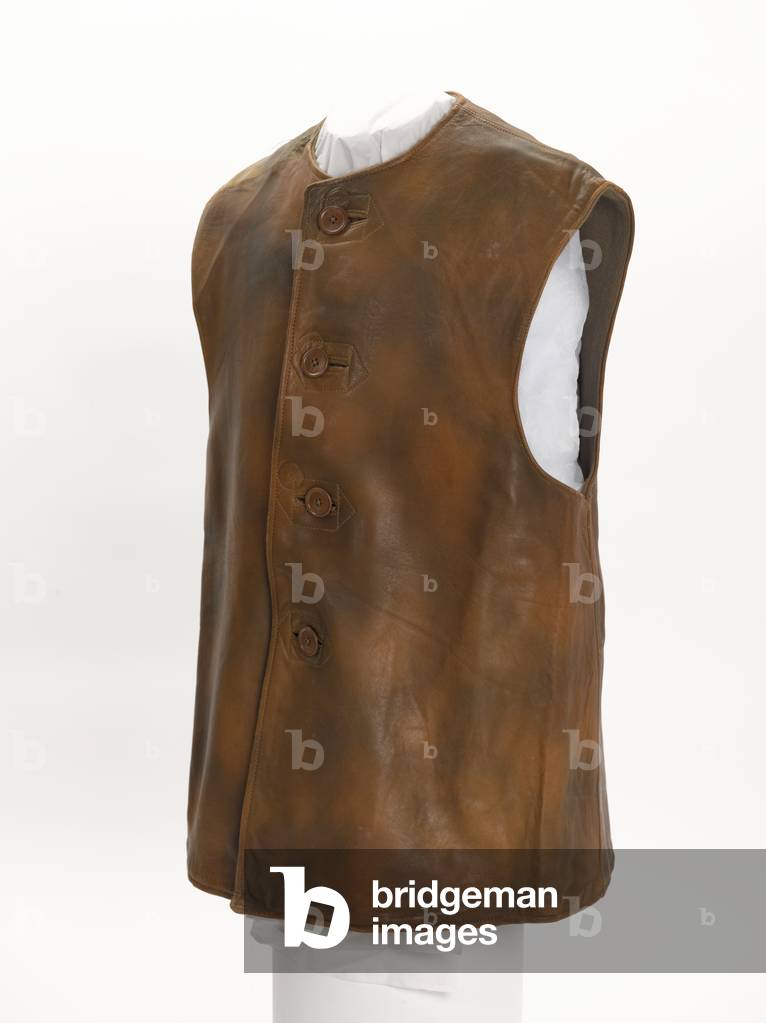 Leather jerkin, 1941 circa (leather)