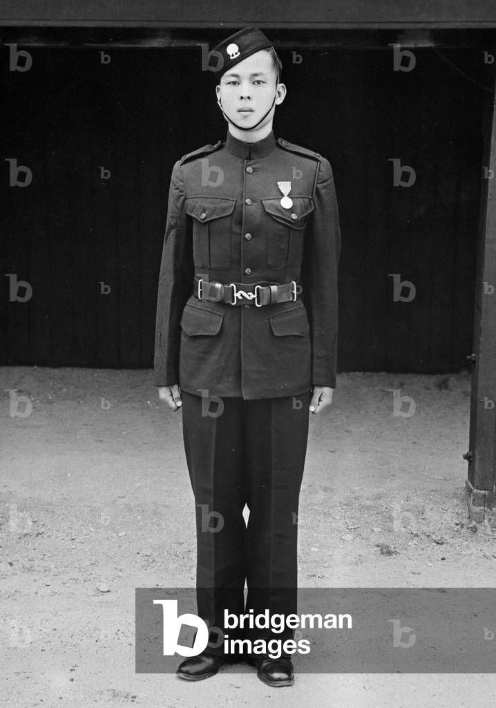 Burma Rifles, 1937 circa (b/w photo)