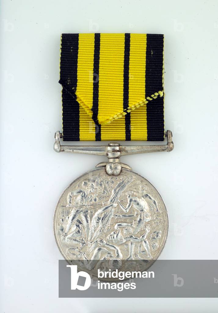 East and West Africa Medal 1887-1900, Sepoy Pir Bakhsh, 28th Punjab Infantry (metal)