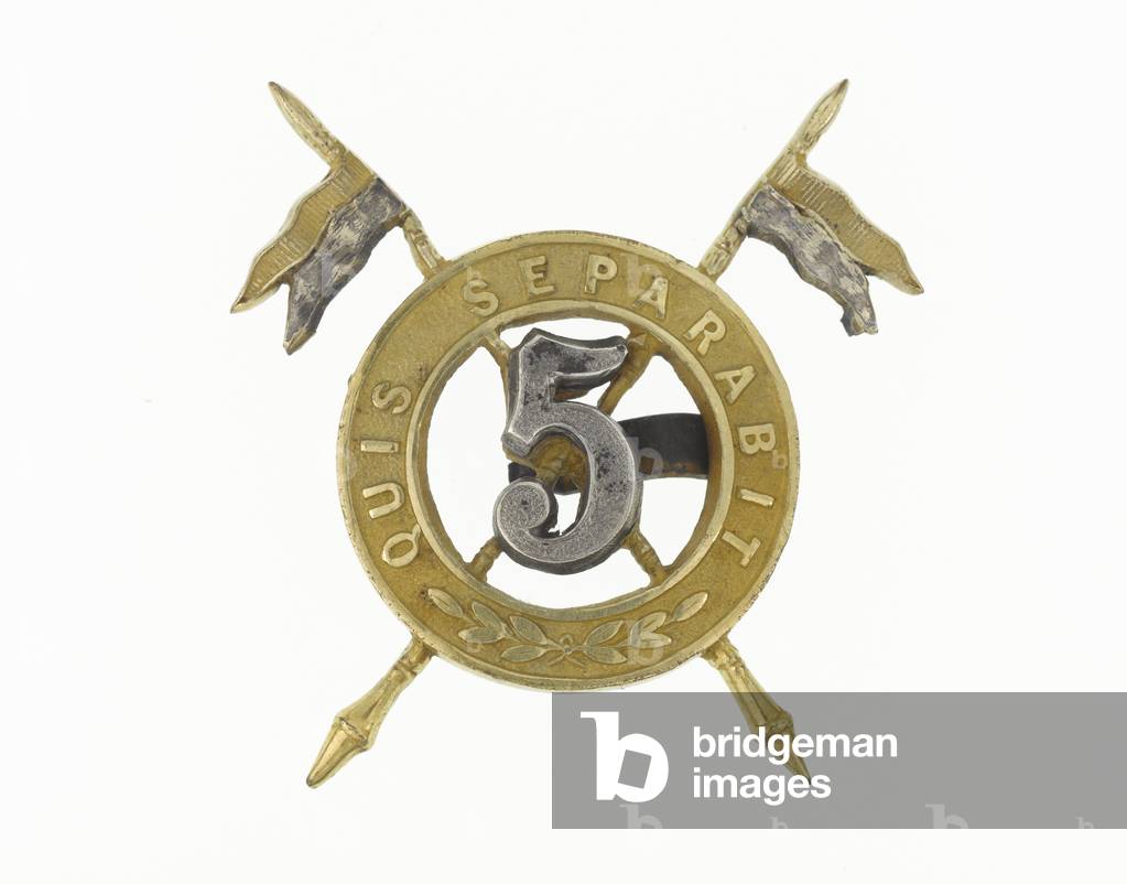 Cap badge, c.1903 (metal)