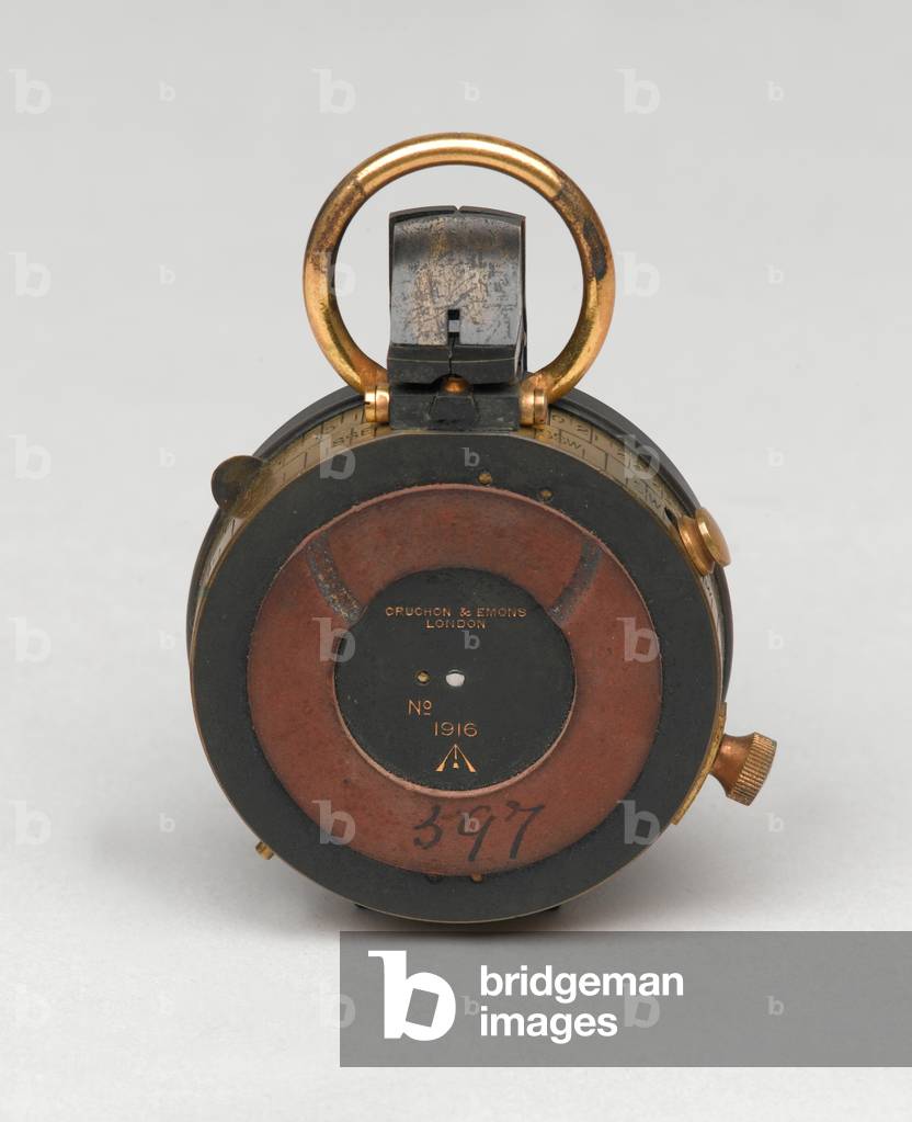 Prismatic compass, Verners pattern Mk VIII, 1917 (compass, prismatic, Verner Mk 8)